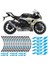 Yamaha Yzf R1 Mavi Jant Şeridi Sticker 1