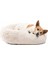 Peluş Wellsoft Kısa Tüylü Yumuşak Beyaz Kedi Yatağı - Köpek Yatağı Minder 3