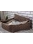 Premium Lux Seri Iç Mekan Fermuarlı Yıkanabilir Kedi ve Köpek Yatağı (45*55CM) Small 3