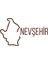 Nevşehir Harita Araba Sticker 17X17 cm Kahverengi 1