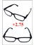 +2.75 Unisex Kitap Okuma ve Bilgisayar Gözlüğü & Yakın Gözlüğü 1 Adet 1