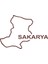 Sakarya Harita Araba Sticker 17X17 cm Kahverengi 1