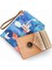 Okyanusta Gemiler Desenli Portföy Clutch Çantası - Kozmetik Çanta - Çok Amaçlı çanta (23X16 Cm) 6
