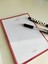 Kırmızı Çerçeveli Notepad 1