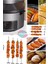Sağlıklı 5'li paslanmaz çelik 20 cm airfryer şiş teli, dayanıklı ve kullanışlı 5