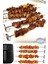 Sağlıklı 5'li paslanmaz çelik 20 cm airfryer şiş teli, dayanıklı ve kullanışlı 7