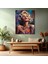 Marilyn Monroe Özel Tasarım Kanvas Tablo Modern Renkli Salon Dekoru 2