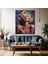 Marilyn Monroe Özel Tasarım Kanvas Tablo Modern Renkli Salon Dekoru 3