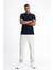 Polo Yaka Regular Fit Nakışlı Pamuklu Tişört 2