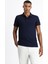 Polo Yaka Regular Fit Nakışlı Pamuklu Tişört 3