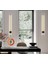 Şık Siyah Led Duvar Aplik 70 cm, Modern Dekorasyon Unsuru, Alüminyum, E14 Duy, 1 adet 1