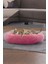 Peluş Kedi ve Köpek Yatağı Pembe Renkte, Pugalo Ekonomik Kedi Yatağı 1