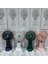 Su Buharlı Taşınabilir Mini El Fanı Turbo Fan 4.000MAH Batarya Karışık Renk 4