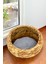 Hasır Kedi ve Köpek Yatağı Iç Minderli 48 cm Kahverengi - CL-4034 C1-1-121 2