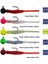 Hook Worm Jighead+Lrf Silikonu 2gr+4.5cm 5 Adet Head Pink+Silver Glitter 2