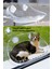 Kedi Cam Yatağı,cama Asılan Kedi/köpek Yatağı,deluxe Kedi Pencere Minderi,kedi Köpek Pencere Hamağı 5