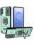 Samsung Galaxy S25 Edge Kılıf Pc+Tpu Kickstand Telefon Koruyucu Lens Kapağı Ile-Yeşil (Yurt Dışından) 1