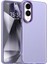 Samsung Galaxy S25 Edge Kılıf Pc+Tpu+Pet Mat Anti-Düşme Telefon Arka Kapağı-Mor (Yurt Dışından) 1
