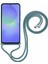 Samsung Galaxy A56 5g Kılıf Esnek Tpu Fiber Astar Darbeye Dayanıklı Çapraz Askılı Telefon Kılıfı-Ordu Yeşili (Yurt Dışından) 5