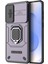 Samsung Galaxy S25 Edge Kılıf Pc+Tpu Kickstand Telefon Koruyucu Lens Kapağı Ile-Mor (Yurt Dışından) 4