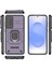 Samsung Galaxy S25 Edge Kılıf Pc+Tpu Kickstand Telefon Koruyucu Lens Kapağı Ile-Mor (Yurt Dışından) 5