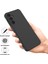 Samsung Galaxy F16 5g/galaxy M16 5g Sıvı Silikon Kılıf Telefon Arka Kapağı El Kayışı Ile-Siyah (Yurt Dışından) 2