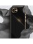 Xınlı iPhone 16E Kılıf Tpu Telefon Kılıfı Galvanik Çerçeveli-Siyah (Yurt Dışından) 3