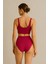 Fuşya Sculptfit Yüksek Bel & Toparlayıcı & Şekillendirici Bikini Altı 2