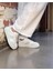 Celestia Hakiki Deri Basic Beyaz Kadın Sneaker 1