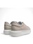 Nova Bej Hakiki Deri Basic Kadın Sneaker 6