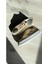 Ravella Hakiki Deri Basic Gold Kadın Sneaker 6