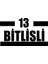 13 Bitlisli Araba Sticker 17X17 cm Siyah 1