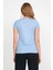 Relax Kadın Kısa Kollu T-Shirt Açık Mavi 2