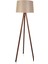 Nisa Luce Tripod Lambader - Kahverengi / Ceviz - 140 cm 2