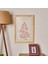 Deco Granny Summer Duvar Panosu - Pembe - 40x60 cm 1