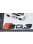 Sq3 Siyah Abs 3m 3D Bagaj Logo Audi Ile Uyumlu 2