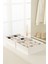 Beyaz 2'li kumaş çekmece düzenleyici, 30x30, şal, kemer, çorap için ideal organizer 1