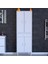55 x 173 x 32,5 Cm’lik 1 Çekmece 4 Kapak 5 Raf 8 Gözlü,organizatör Mutfak Dolabı Çok Amaçlı Dolap 2