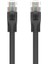 Unıtek Cat6 Patch Kablo 2mt Flat 1gbps, Siyah (C1810GBK) 3