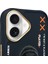 iPhone 16 Uyumlu 3D Gözlük Fermuar Goril Detaylı Nakış İşlemeli Kabartmalı Cool Cute Kılıf 4
