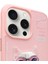 iPhone 15 Pro Max Uyumlu 3D Gözlük Fermuar Beauty Kedi Nakış İşlemeli Kabartmalı Cool Cute Kılıf 4