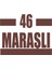 46 Maraşlı Araba Sticker 17X17 cm Kahverengi 1