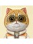iPhone 16 Pro Uyumlu 3D Gözlük Fermuar Hipster Kedi Nakış İşlemeli Kabartmalı Cool Cute Kılıf 2