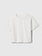 Kız Çocuk Kırık Beyaz Mini Gap Logo Raglan Sweatshirt 2