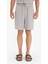 %100 Keten Relax Fit Bermuda ŞORT F4599AX25HS 1