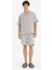 %100 Keten Relax Fit Bermuda ŞORT F4599AX25HS 4