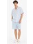 %100 Keten Relax Fit Bermuda Şort F4599AX25HS 2