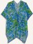 Regular Fit Tropikal Desenli Şifon Plaj Kimono-Fall in Love E8221AX25SP 1