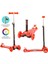 Torutoys Kırmızı Twist Işıklı Scooter Kırmızı 1