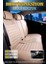 Peugeot 308 Station Wagon 2008-13 Uyumlu 3 Tekli Lüx Deri Oto Koltuk Kılıfı Ön Arka Takım Safir Bej 7